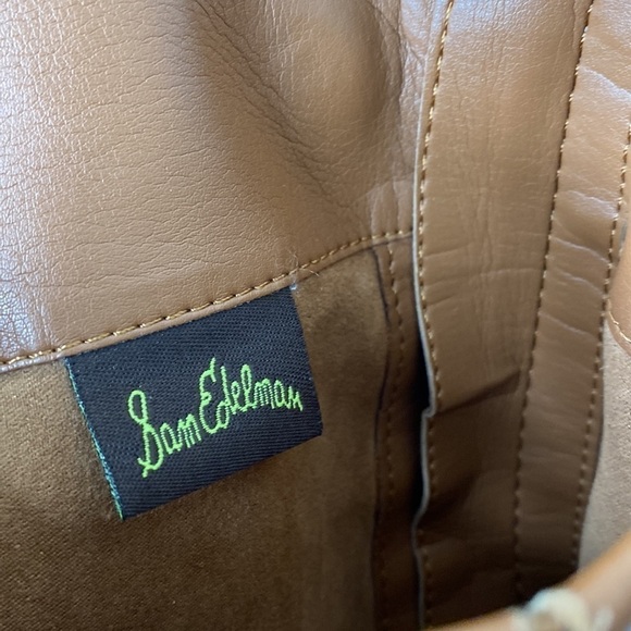 Sam Edelman faux leather brown riding boots - Picture 9 of 10